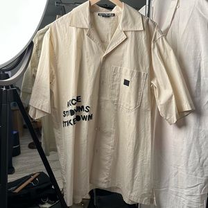 Acne Studios Beige Sana Pop Shirt